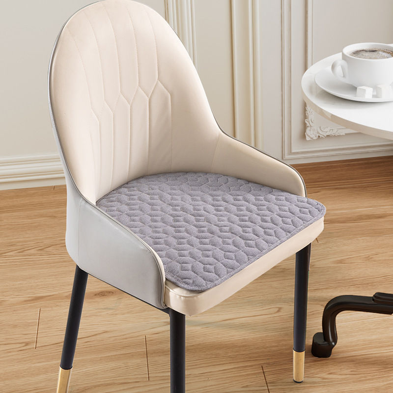 Cojín de lujo ligero cojín de silla de oficina asiento largo en forma de herradura cuatro estaciones cojín universal Silla de comedor cojín taburete cojín a tope antideslizante image 7