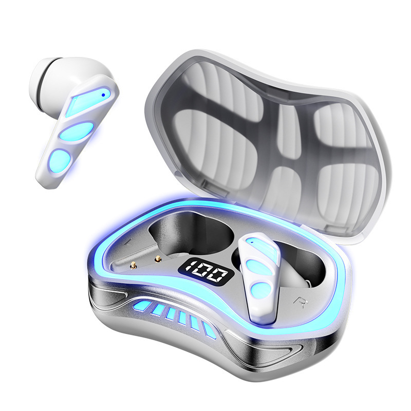 Nuevos auriculares inalámbricos transfronterizos X46 tipo auriculares de juego Bluetooth de baja latencia y larga duración de los deportes electrónicos modelo privado universal