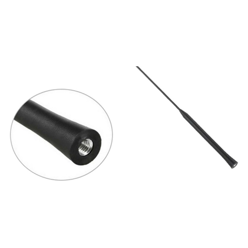 Car Universal Roof Radio Antenna 9- 11-16inch Am/Fm Modified Antenna Rod with 3 Screws