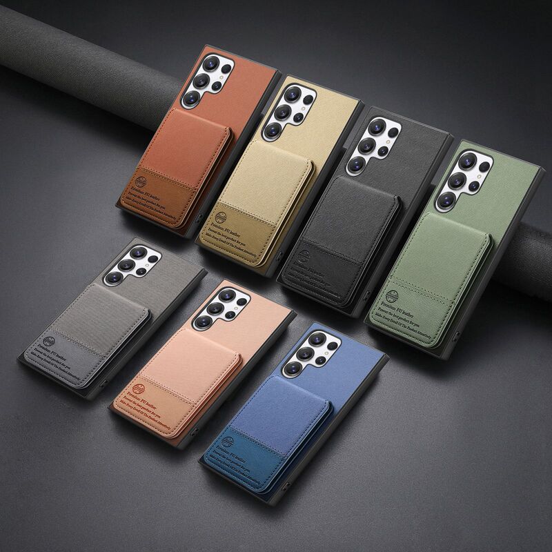 The New Model Is Suitable for Samsung S26Ultra Mobile Phone Case, Full-Coverage A17 Card Holder, A56 Stand, Galaxy A57 Protective Case