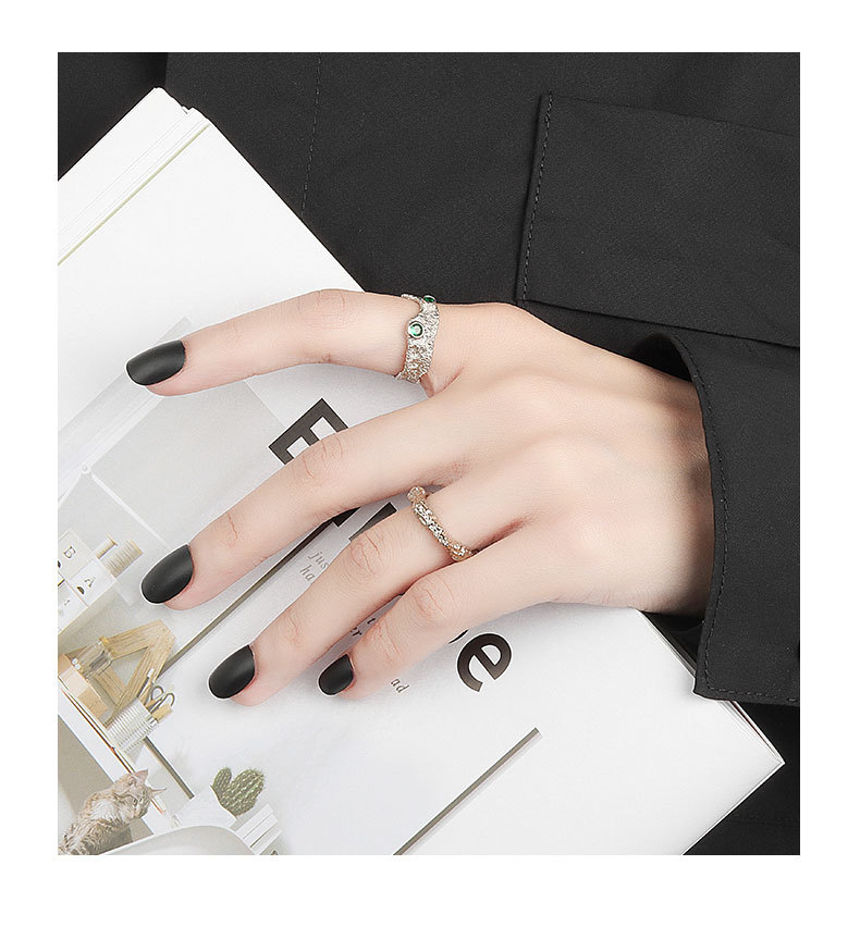 6g Weight Open Rings Classification Adjustable Ring Size 1 Piece Quantity Daily Occasion Copper Material Geometric Pattern Women's Gender Plating Design Retro Style Wholesale Retro Geometric Copper Plating Open Rings 8