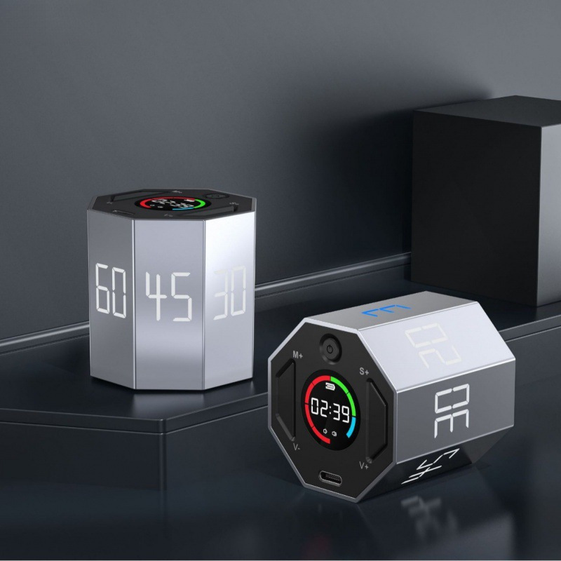 计时器时间管理器提醒儿童学习自律沙漏厨房八面定时器|undefined