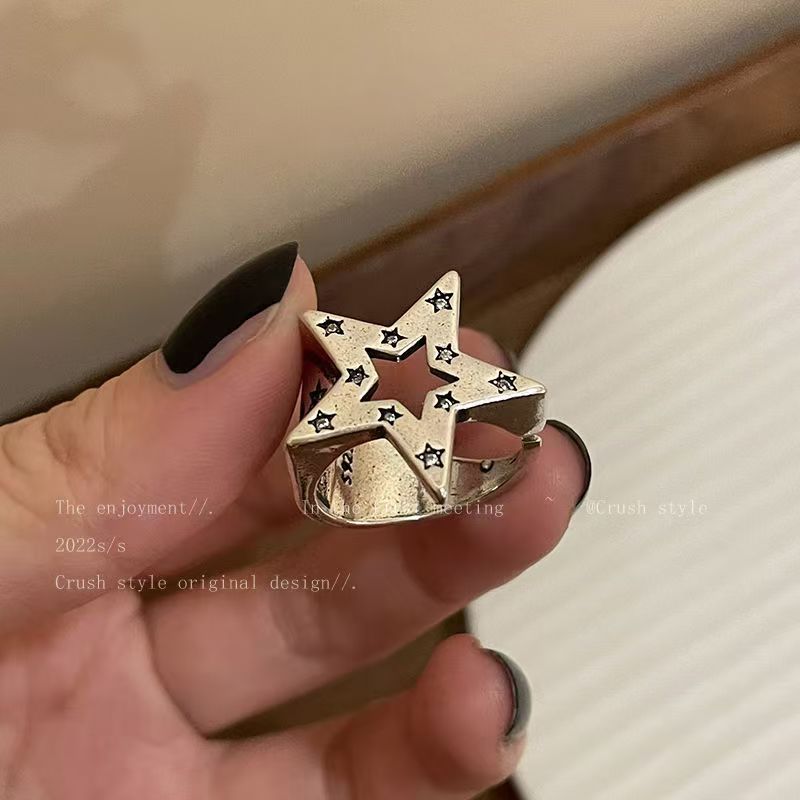 Vintage baby's breath ring