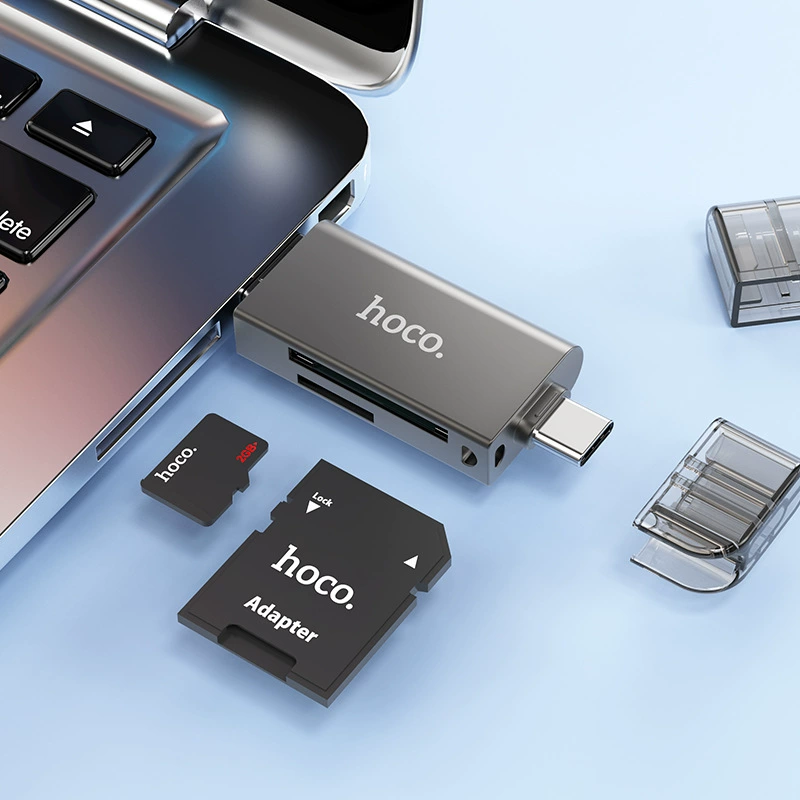 HOCO HB39 USB/Type-C 3.0 высокоскоростной кардридер