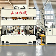 彩石金属瓦基板冲压315吨成型液压机 镀铝锌钢板压圆弧四柱压力机