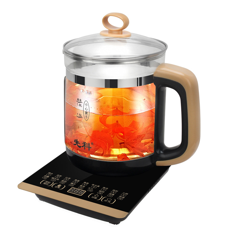 先科 Glass multifunctional teapot for home use, flavored tea, fully automatic
