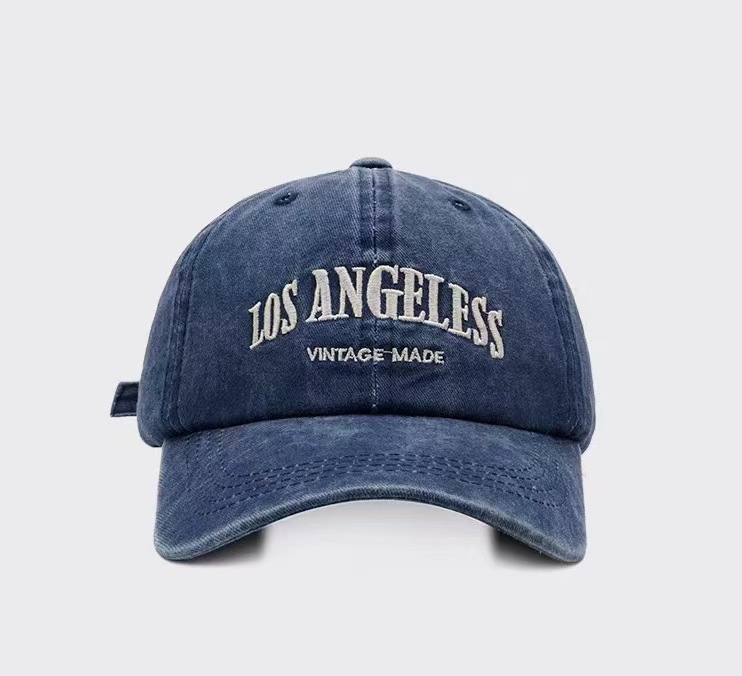 Gorra de béisbol unisex de verano con bordado de letras – Sombrero casual de protección solar