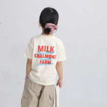BOBOKIDS 25�괺�Ŀͯ����T����ϵ��Ůͯmilk��ĸ�����H��ͯ�b