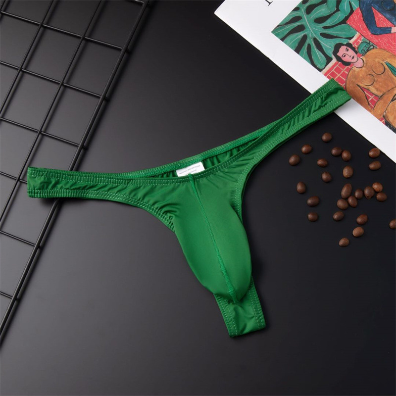 Elephant nose foreign trade sexy underwear men's thong sexy large size men's u convex foreign trade pants head T pants