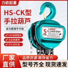 倒链手拉葫芦2吨3吨10吨三角起重吊机顺滑不卡链工地手动葫芦批发