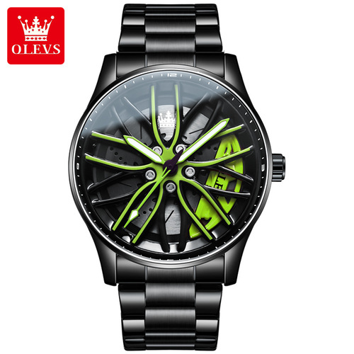 Celebrity endorsement of Oris brand watches, fashionable and trendy hollow luminous waterproof quartz watches, men's watches, men's watches