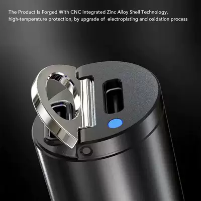 Mobil şarj cihazları double usb metal 5A car