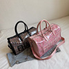 Short Travelling bag Korean Edition light A business travel Travel? Luggage bag fashion letter Handbag Gym bag