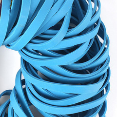 Colorful rubber bands, eco-friendly, highly elastic, heat-resistant, aging-resistant, high-elasticity halogen-free rubber sleeves, cowhide rubber bands&mdash;wholesale.