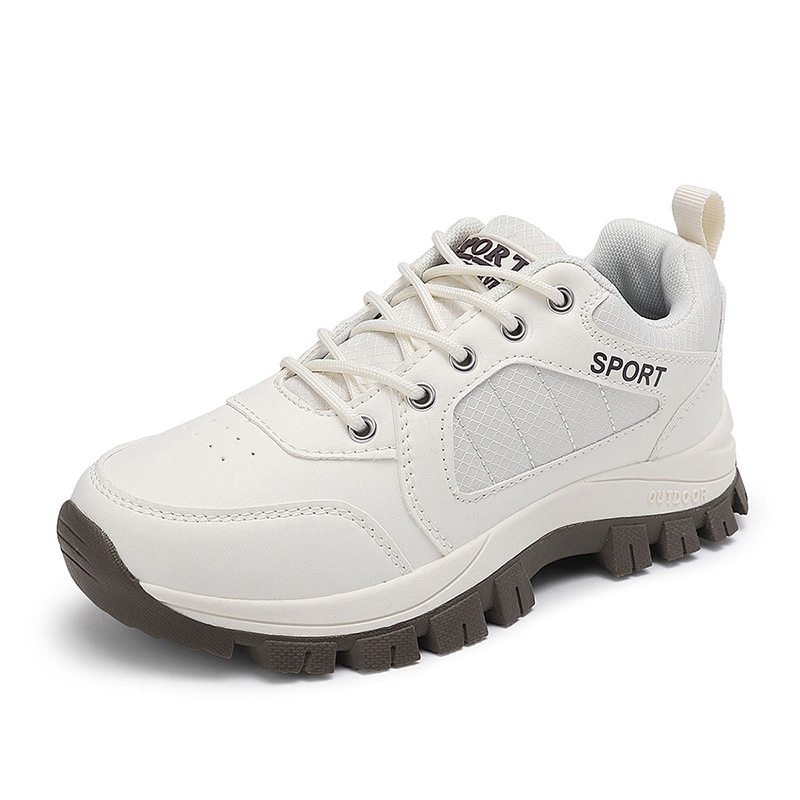 Zapatos de mujer de comercio exterior transfronterizo de tamaño grande, zapatos de senderismo antideslizantes y resistentes al desgaste, zapatos de senderismo al aire libre, viajes deportivos, zapatos de montaña