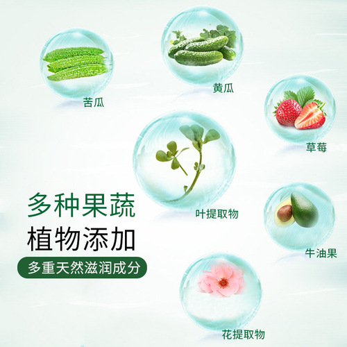 C2U Ice Cream Wild Vegetable Cleansing Cream Facial Dirt Pore Remover Blackhead Exfoliation Makeup Remover Niacinamide Cream