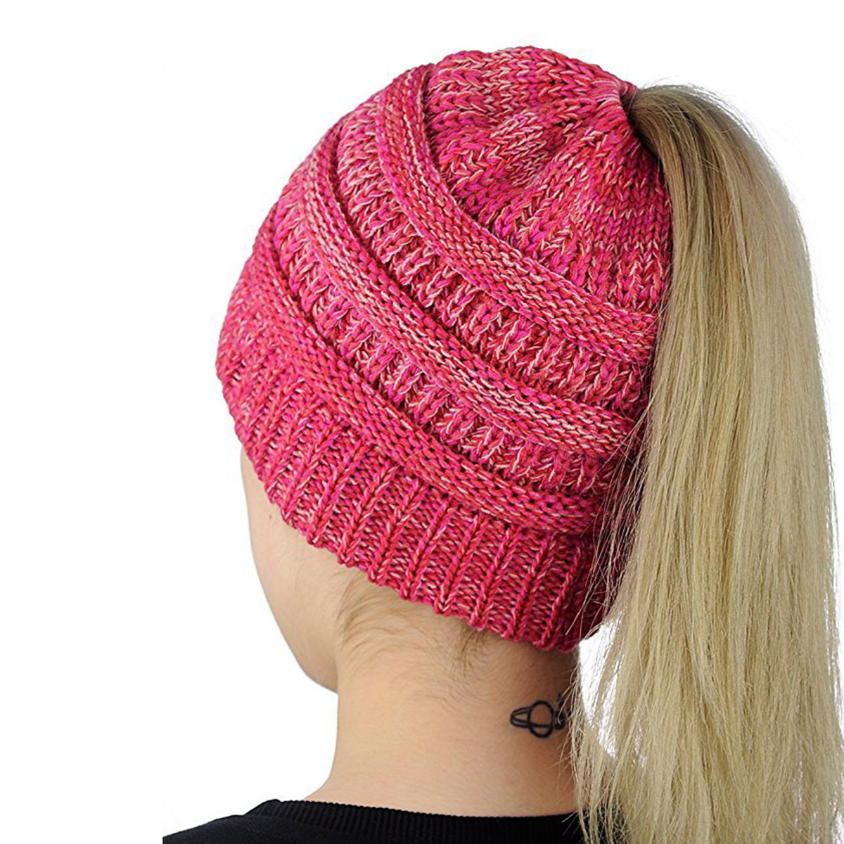 Solid Color Casual Knitted Hat Wholesale Wholesale Nihaojewelry display picture 1