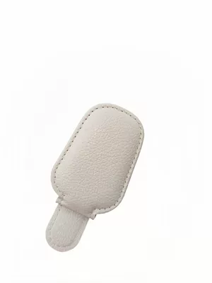 Ticket Holder, New Product, Car Glasses Clip/Bill Clip - cream-white