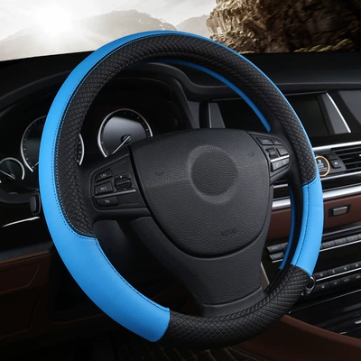 Steering wheel cover – protective cover car supplies - x680-black-black-with-white-environmental-protection-inner-ring-38cm-at-home-and-abroad