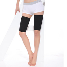 外贸健身跑步运动压力护腿套袜 护大腿套 瘦束大腿固定带塑型女士
