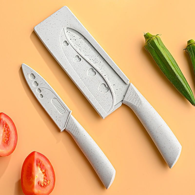 15cm 밀짚 식칼과 과일칼 [무료 칼커버]
