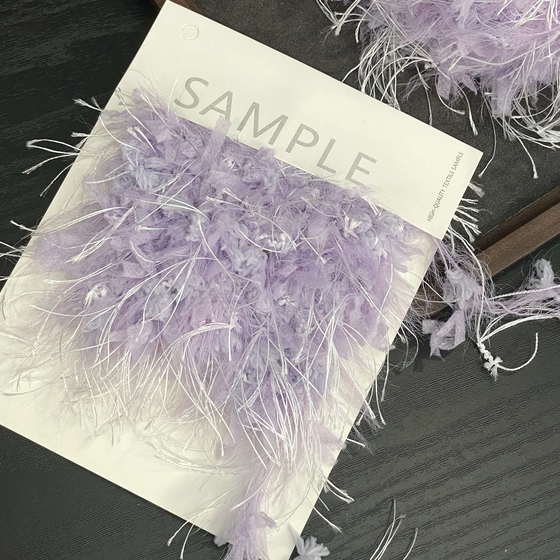 风信子 紫色系手混线diy手工钩针编织包包耳机包发圈发夹手账线团