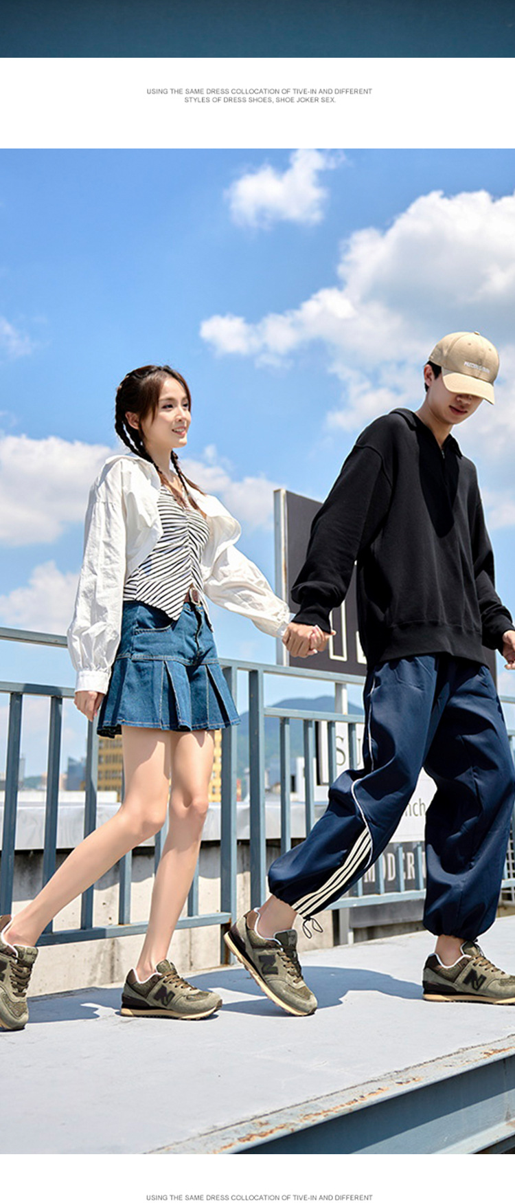 Giày sneaker nữ chạy bộ mesh thoáng mát phong cách Balance 574 — P574 Ngôi Sao Xám Trắng chi tiết 12