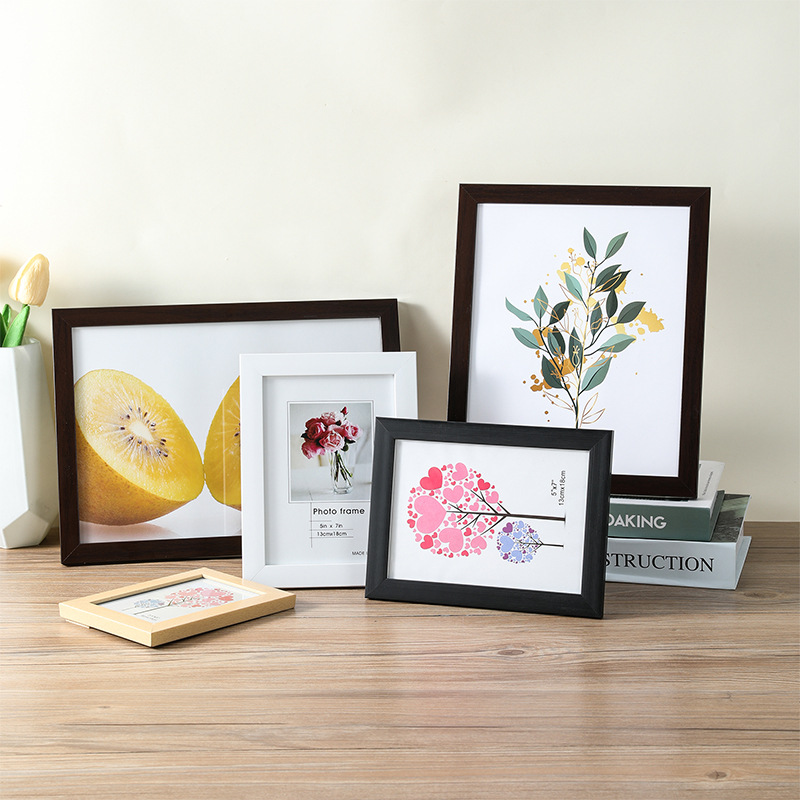 簡約相框批發裝裱畫框擺台擺件5寸6寸7寸8寸10寸a4創意diy照片牆