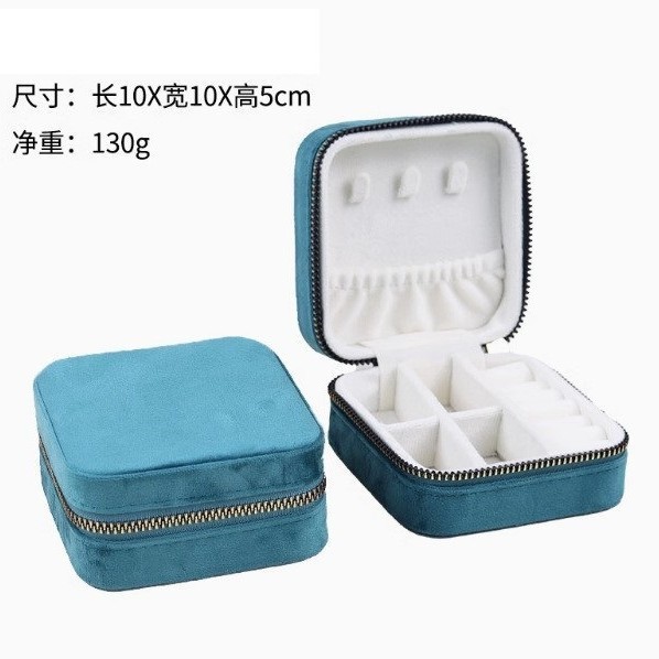 Mini caja de anillo simple caja de almacenamiento de joyería caja de joyería portátil simple caja de joyería de regalo caja de embalaje