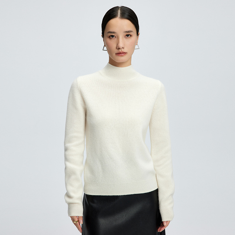 Cashmere keep warm demi-season solid color woolen base body-friendly…
