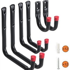 アマゾンクロスボーダー丸パイプガレージフックツール収納フック倉庫フックガーデンフックgaragehook
