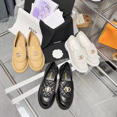 菱格紋カバーカバー楽福靴2025春低ヒール丸首カジュアルレトロ小革靴ソフト底単靴