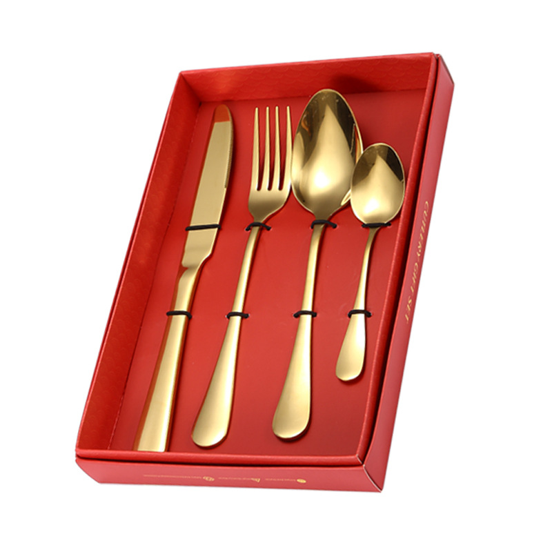 황금차숟가락 4종세트(빨간색 상자)