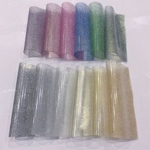 Factory Direct TPU Eco-friendly Cosmetic Bag Fabric, Good Back to Elasticity, TPU Luxury Glitter, Sentable
