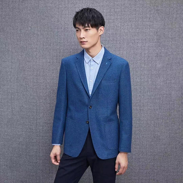 Autumn fashionable woolen casual keep warm suit