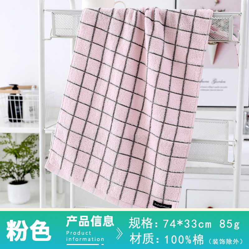 JELIA toallas de algodón puro engrosado no pierde cabello toallas de absorción antibacterianas para adultos algodón al por mayor logo bordado