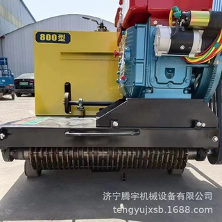 加宽型混凝土路面刻纹机37个片的切纹机电动柴油自动行走刻纹机
