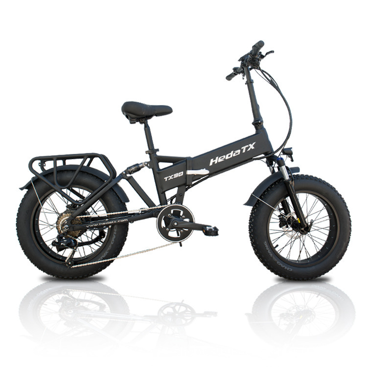 Cross-Border Exclusive Supply of Electric Mountain Variable-Speed Bicycles Hedatx Tx30 with Detachable Lithium Battery for Commuting and Folding