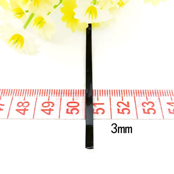 Black headband, 3mm