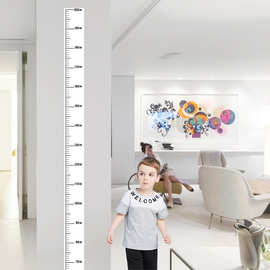 xyt身高测量尺墙贴PVC一整条2米自粘不伤墙加宽清晰简便防水