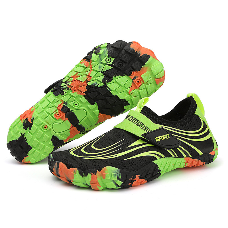 Children's Outdoor River Tracing Shoes, Beach Swimming, Wading and Snorkeling, Barefoot Rafting, Water Skiing and Surfing Children's Shoes, Five-Finger Beach Shoes