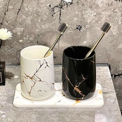 漱口杯陶瓷刷牙杯家用高档牙刷杯情侣牙杯洗漱杯牙具杯牙缸牙刷杯