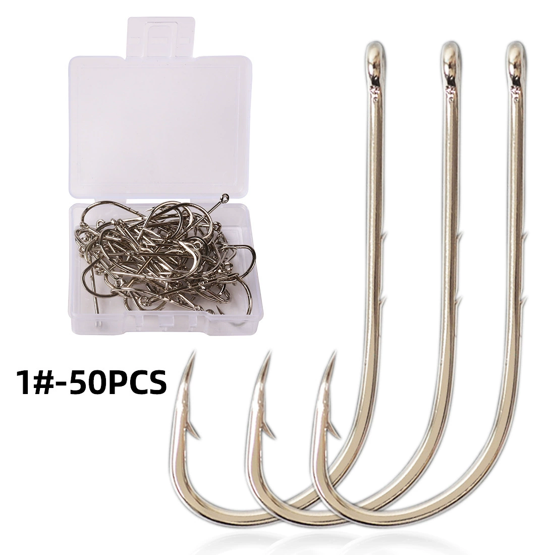 Модный крючок с двойной спинкой Крючок в штучной упаковке с отверстиями Наклонный рот Перевернутый крючок Крючок для воланца Рыболовная рыболовная трубка Длинная ручка Живая приманка