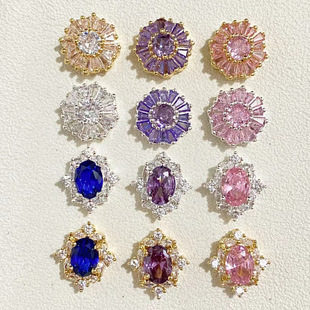 �߱�ɫ�~�14K�����yɫ�Ƕ�ʯ�A�����θ����ֹ�diy����������