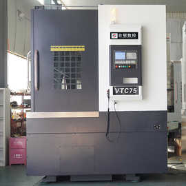 VTC750数控立车汽车配件火车轮车削立式车床线轨高精度高转速立车