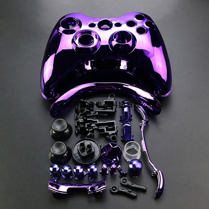 Xbox 360無線外殻ゲームのハンドル外殻のフルセットのシェル材料はすべてのプラスチックの小さいボタンを配合します。|undefined