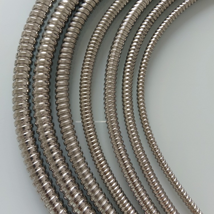 P3型单扣不锈钢金属软管电气穿线金属软管 监控不锈钢柔性软管8mm