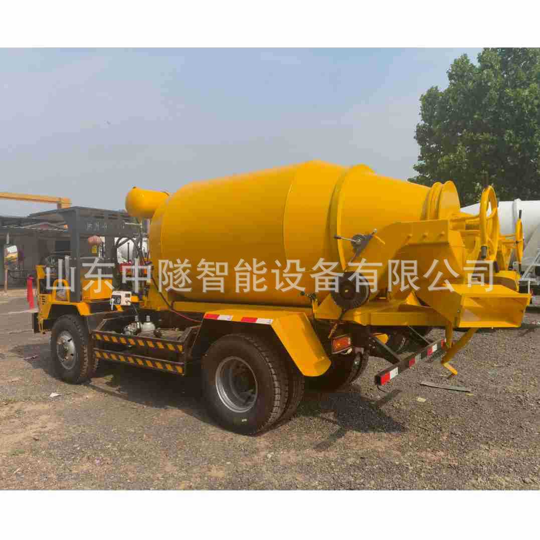 Three-Party Ka Certified Cement Mixing Tank Truck for Tunnel and Mine Use, Explosion-Proof, Height-Limited Commercial Concrete Truck for Mine Safety Concrete Mixing