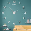 Lemon DIY Creative Clock Simple Hanging Clock Free Point -free Living Room Home Watch Bedroom Wall Watch Watch Mute Light luxury
