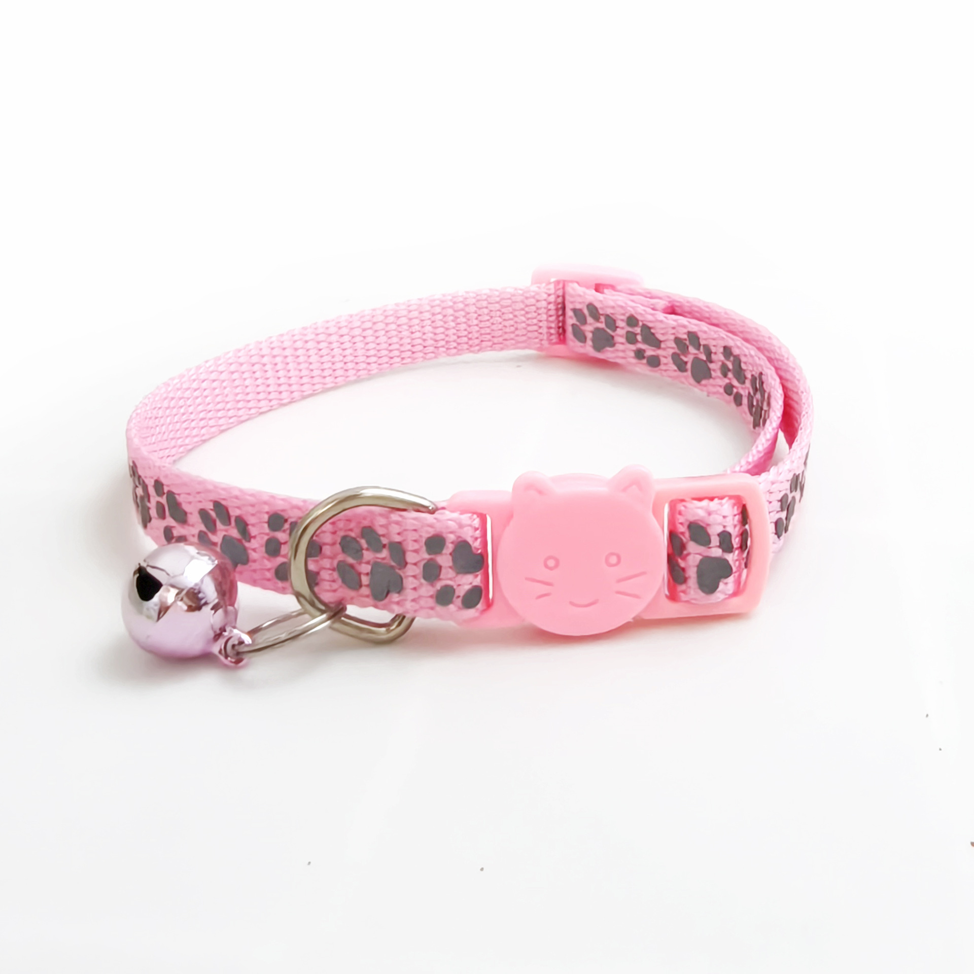 반사 발자국 핑크